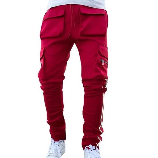 Pantalon De Jogging Cargo Homme Léger Et Confortable - Sweatpants Décontracté Avec Poches, Séchage Rapide Pour Sport Et Quotidien