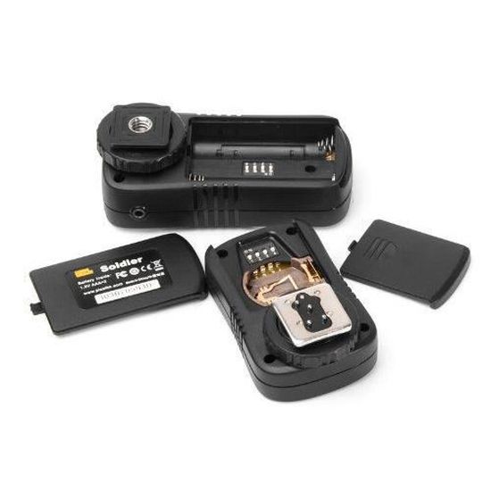 JJC - Kit Complet : 2 Récepteurs Télécommandes + Déclencheur Flash Sans Fil Pour Canon & Nikon Speedlite