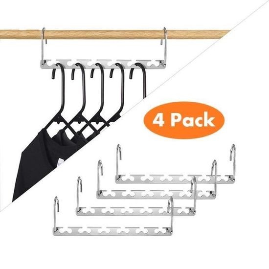 Cintres Balançoire BETOOLL - Lot De 4 - Charge 4500kg - Noir Antirouille - Pour Intérieur/Extérieur