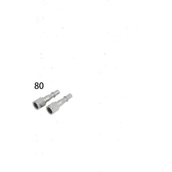 Lot De 2 Raccords De Tuyau De Frein Femelle 10 Mm X 1 Mm - Pour Tuyaux De 3/16" - Raccord Hydraulique Auto/moto - 4