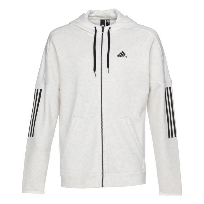 sweat adidas blanc homme