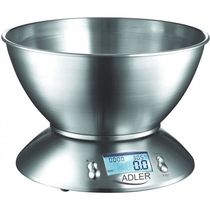 Balance de cuisine électronique inox