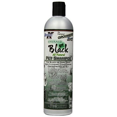 Double K Emerald Shampooing pour animal de compagnie à poils noirs 473 ml