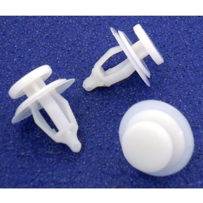 10 x Clips Agrafe Plastique Moulures et Bandeaux - Citroen - Saxo Xsara Berlingo Xantia - 6990.50 / 699050 - Panneaux de Portes / Ga