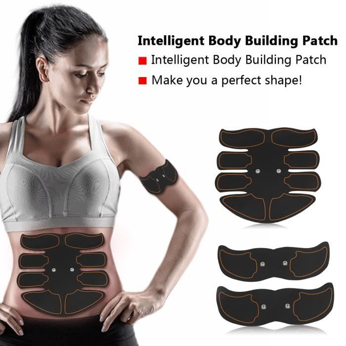 Appareil de Musculation Abdominaux Bras Cuisses Ceinture abdo Appareil de Fitness EMS