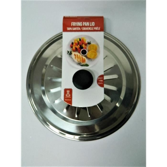 Couvercle Inox Rond Casserole Poêle Faitout Marmite Plat De 20 Cm