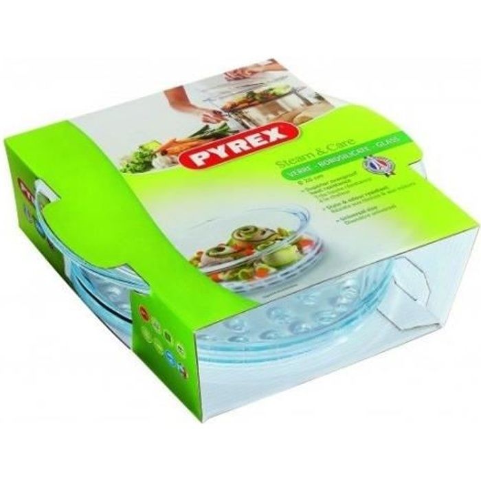 PYREX Panier de cuisson à vapeur 24 cm
