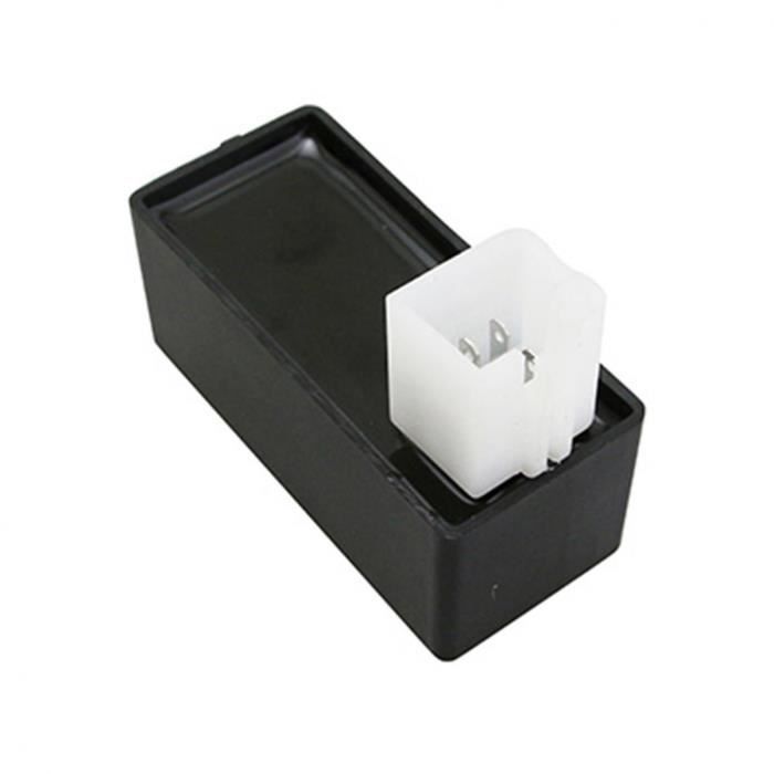 BOITIER ELECTRONIQUE CDI CYCLO ADAPTABLE PEUGEOT 103 12V 5 FICHES-PLOTS NOIR -P2R- P2R (MotorisÃ