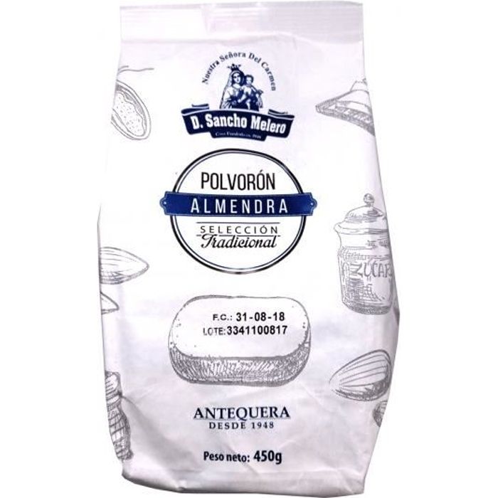 Polvorones aux amandes D.Sancho Melero