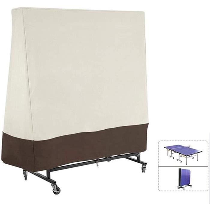 TABLE DE TENNIS DE TABLE KINGEE Housse Table Ping Pong, Housse Imperméable Couverture pour Table De Ping Pong Contre Rayons11