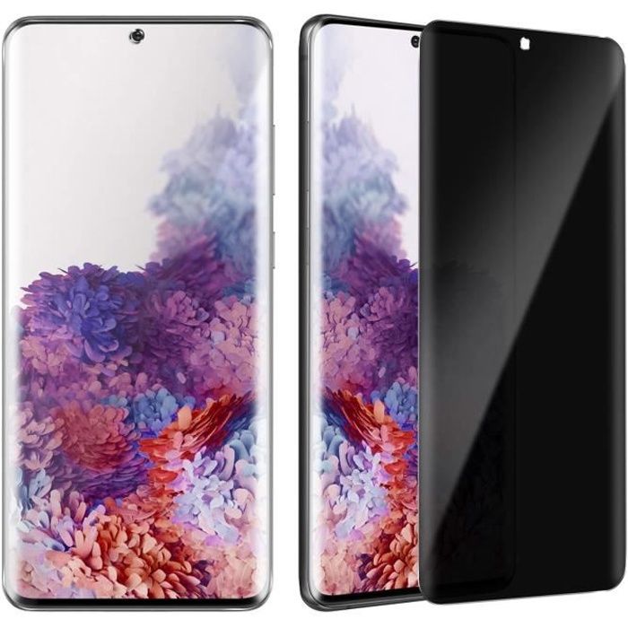 Film pour Samsung Galaxy S20 Anti-espion Verre Trempé Anti-traces Transparent