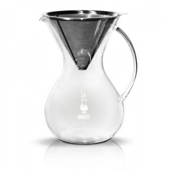 Bialetti - cafetière filtre 1l 2 tasses - 0005473