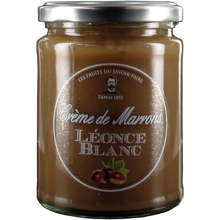 Léonce Blanc Crème de marrons - Vanille - 350 g