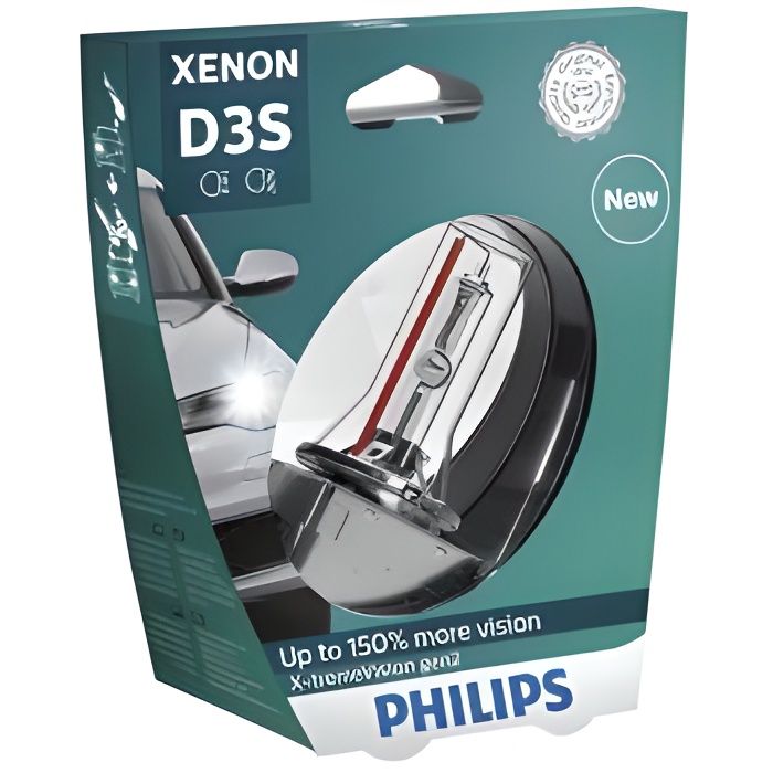 Ampoule D3S Philips xénon x-tremevision Gen2 42403XV2S1