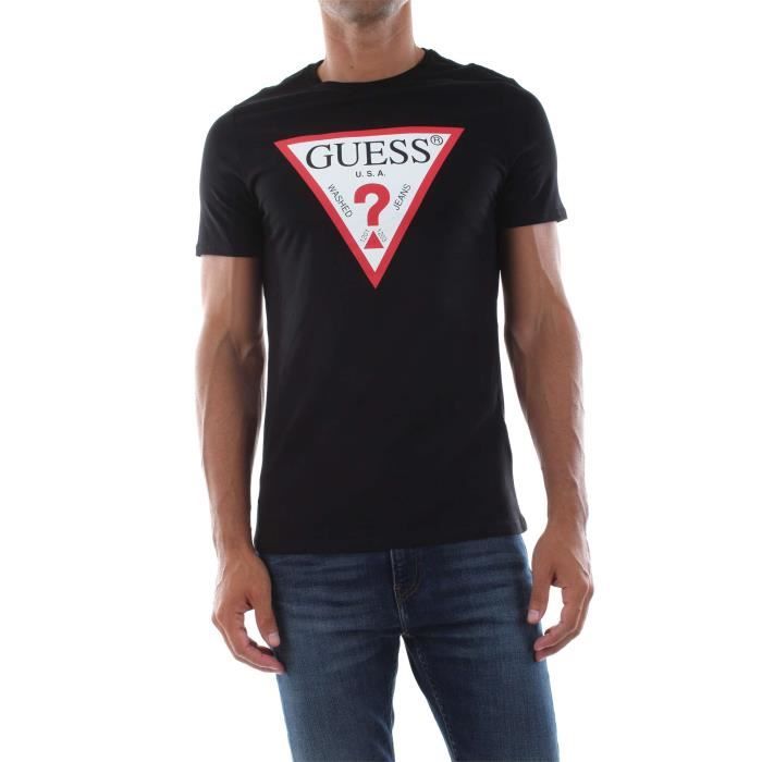 GUESS M94I42 I3Z00 CORE TEE T-SHIRT Homme JET BLACK