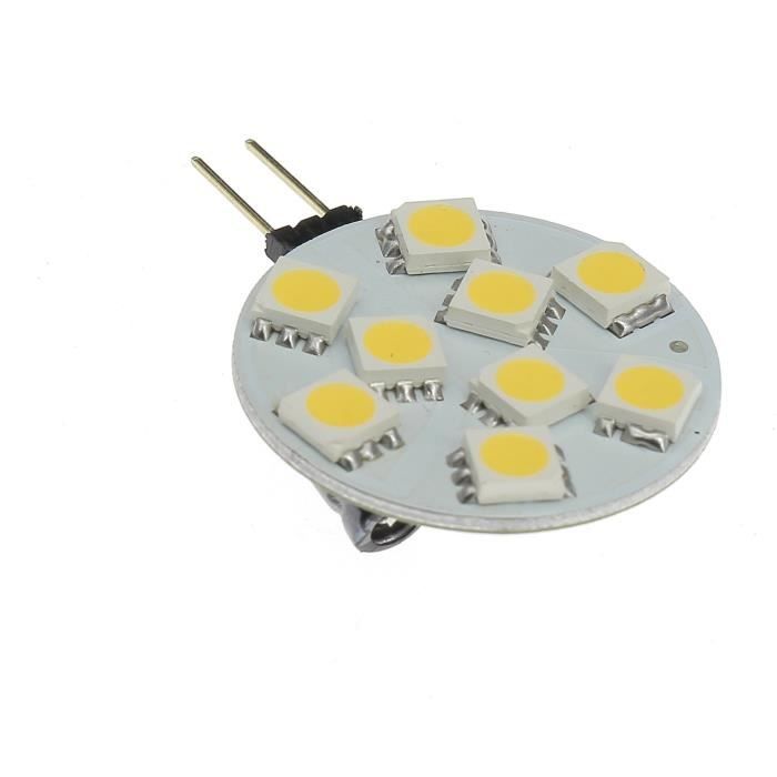 ELEKTRON Ampoule G4 LED SMD - Sortie latérale - 100 lumens