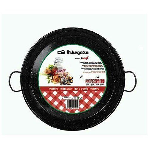 Orbegozo Plat à paella profond émaillé diamètre 26cm - PXH 4026