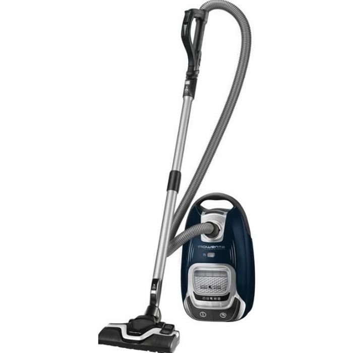 Silence Force RO7481A - Rowenta Silence Force Allergy+, 400 W, Aspirateur réservoir cylindrique, Sec, Sac à poussière, 4,5 L, Filtre