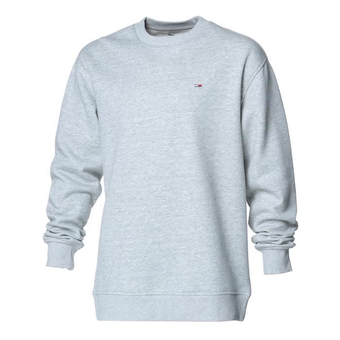 TOMMY JEANS PULL DM0DM04469 CLASSICS - S - P01 LT GREY HTR