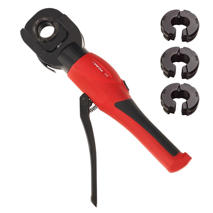 Virax - Presse à sertir Ø 26 mm 42 kN manuelle hydraulique Viper® i26 + inserts TH 16 - TH 20 - TH 26