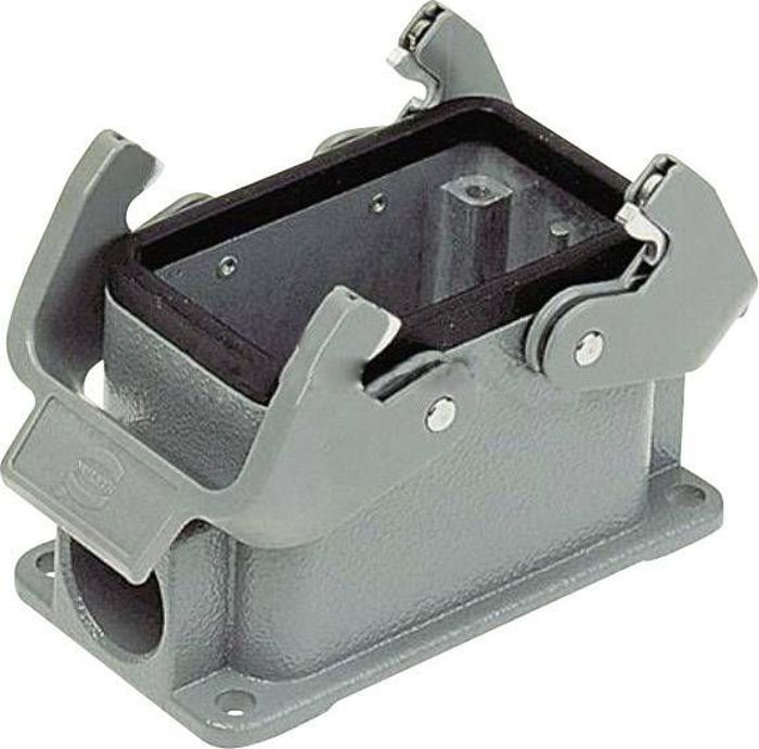 Accessoire machine outil - consommable machine outil Harting - 09 30 010 1271 - Sockelgehäuse Han® 10B-asg2-QB-16 1 St. ()