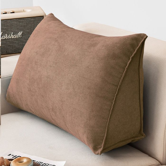 Coussin De Soutien Lombaire Pour Chaise, Canapé, Lit Et Voiture - Housse En Lin Lavable Amovible - Rembourrage éponge Ergonomique