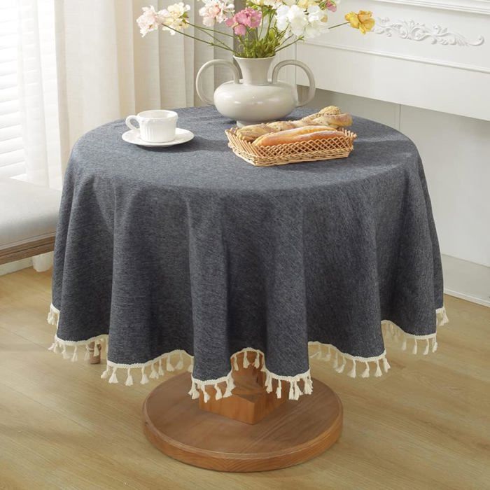 Nappe De Jardin 110x140 Cm Antidérapante - PVC Mousse Souple - Résistante Intempéries - Gris - Pour Terrasse Balcon - 7