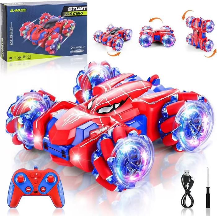 Jouet Voiture Lumineuse Et Musicale – Pour Garçons Et Filles De 2 à 8 Ans – Cadeau Enfant