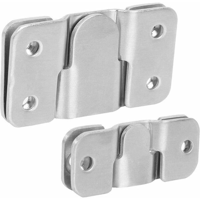 Lot 12 Supports De Montage Invisibles En Acier Inox - Accroche Tableau, Meuble, Tête De Lit, 2mm D'épaisseur