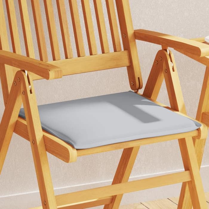 vidaXL Coussins de siège de jardin lot de 2