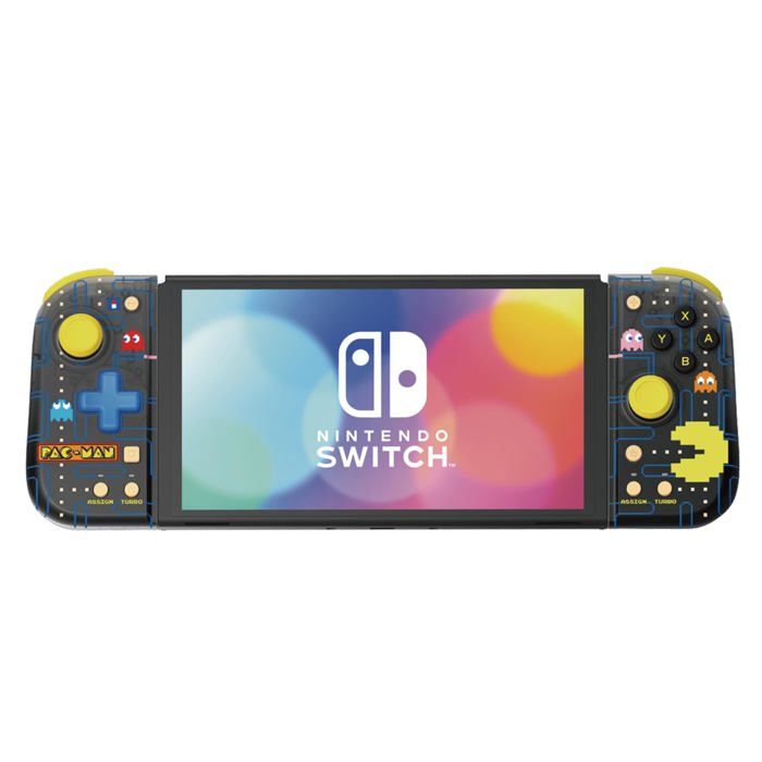 HORI Split Pad Compact PAC MAN pour Nintendo Switch manette ergonomique pour mode portable Licence officielle Nintendo et Bandai Namco - vue 7