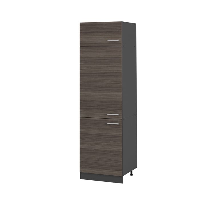 Armoire pour frigo R-Line 60cm Gris noble/Anthracite Vicco 53315