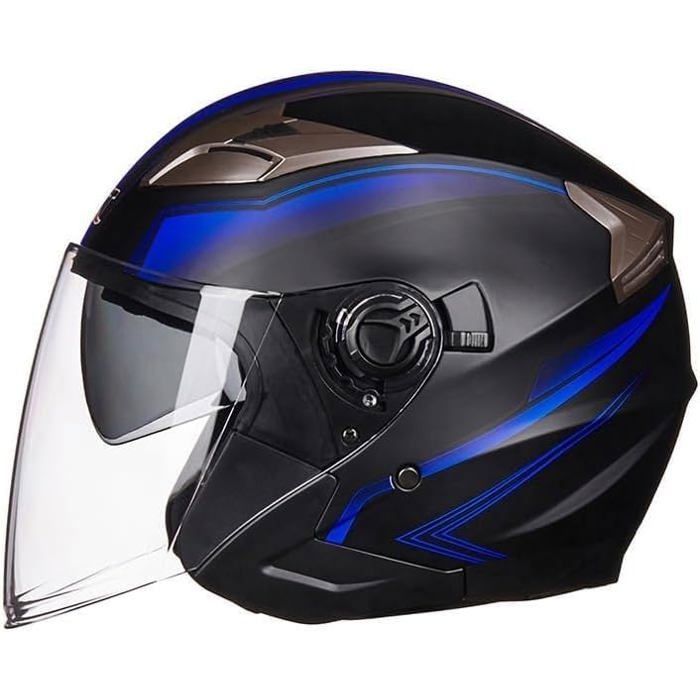 Casque Intégral DOT Pour Enfants 5-14 Ans – Quad, BMX, MX, Karting – Kit Avec Lunettes, Gants Et Masque – Tailles S à XL