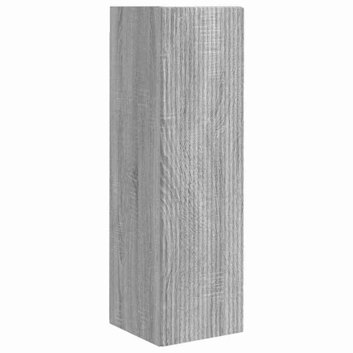 NEUF Armoires TV - Gris - Meuble TV mural - 2 pcs - pour maison - Gris Sonoma 30x31x100 cm TT2061