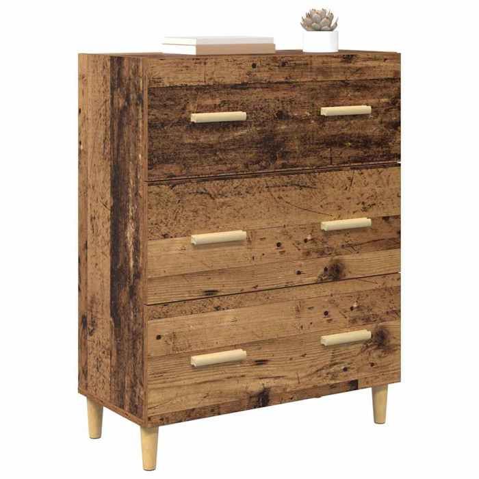 PROMOTION Buffet bahut/Armoire - Commode - VENTE-FLASH - Bois ancien 695x34x90 cm Bois dingénierie 377204