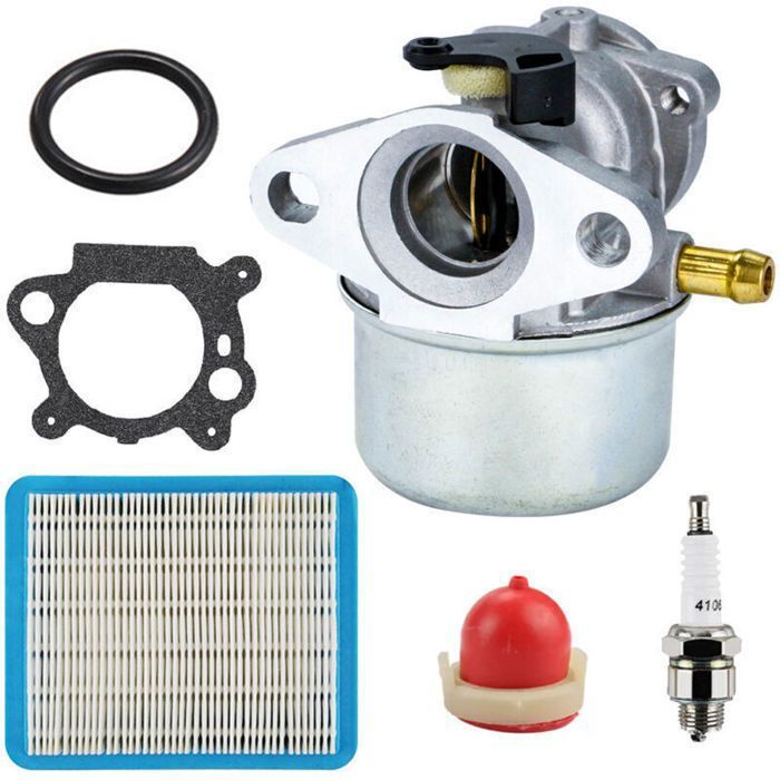799868 Carburettor pour Briggs & Stratton 6150 4-7 HP 650 Series Troy Bilt 65 HP moteur 498170 497586 497314 Femeo