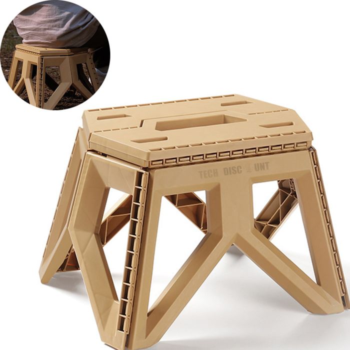 Tabouret pliant portable en plastique épaissi tabouret bas maza petit banc pour enfants camping - Aueq - tabouret de pêche portabl