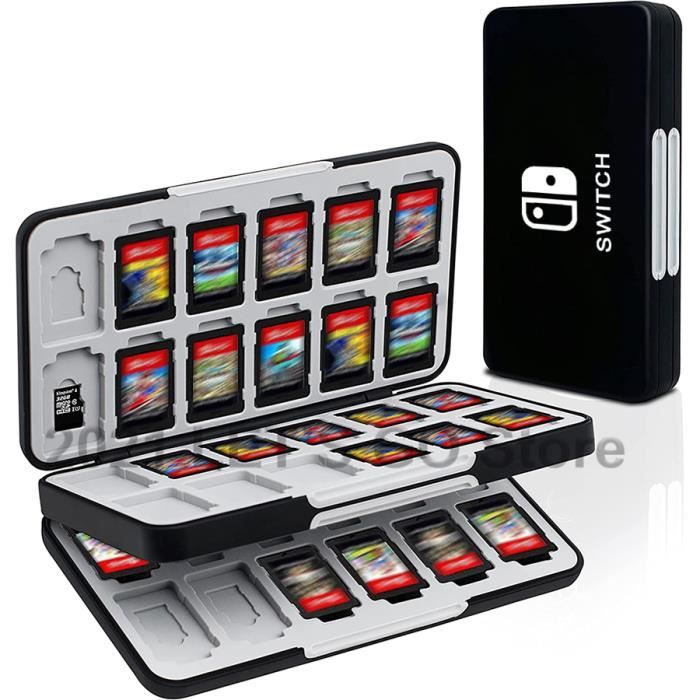 Noir-Étui de support de jeu Nintendo Switch, boîte de rangement de transport de protection, OLED, Lite, acces