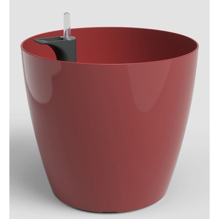 Artevasi Pot de fleurs San Remo SWS 36 BR - Plastique - Taupe - Ø36 x H33 5 cm - 25 L - Int/Ext - vue 2