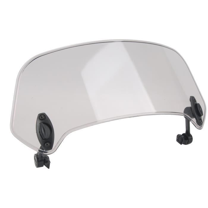 Déflecteur De Vent Universel Réglable Transparent Pour Pare-Brise Moto