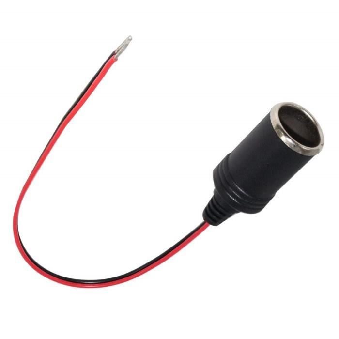 Chargeur de voiture prise allume-cigare femelle 12 V//24 V