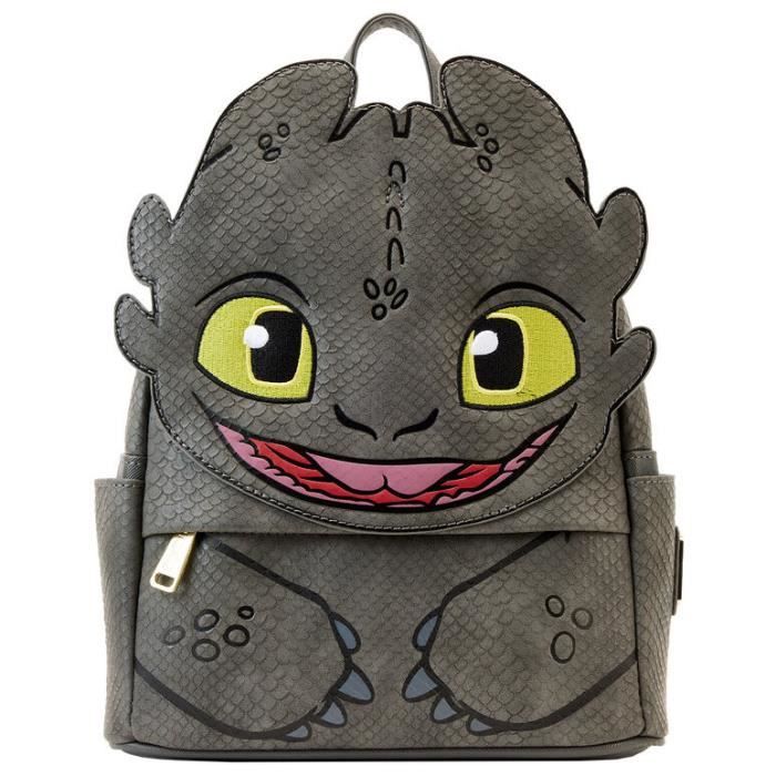 Sac à Dos - Loungefly - Krokmou - Polyuréthane - 225x25x1125cm - Détails appliqués