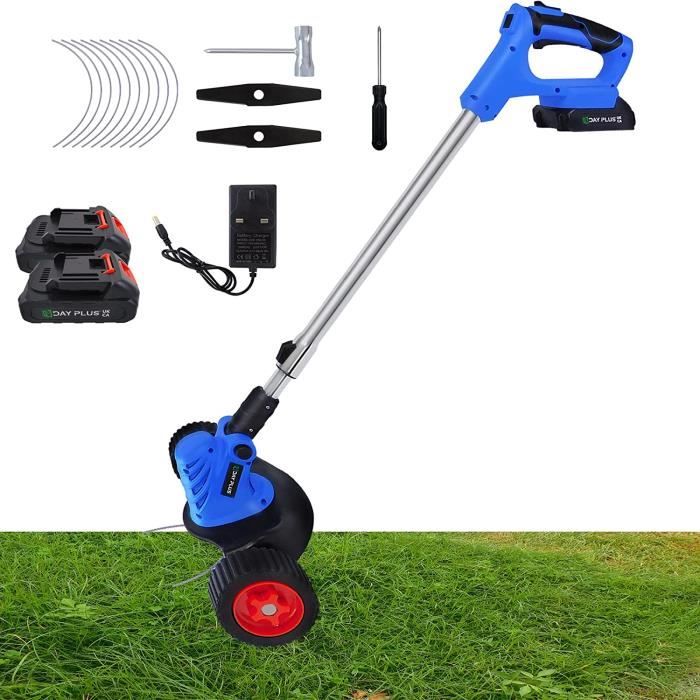 Débroussailleuse sans fil 21V - Coupe bordures - 2 batteries 1.5Ah et