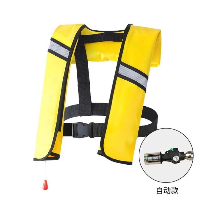 Gilet De Sauvetage Adulte Taille Unique - Poches Multiples, Sifflet, Bandes Réfléchissantes, Pour Pêche, Kayak