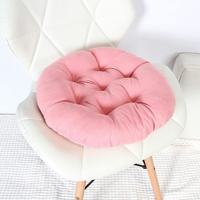 Coussin Chaise Jardin Orumrud 40x38x33cm - Blanc Cassé Lot De 2