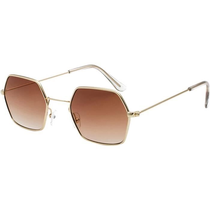 Lunettes De Soleil Carrées Rétro XITUADDA - UV400 Pour Femmes Style Vintage