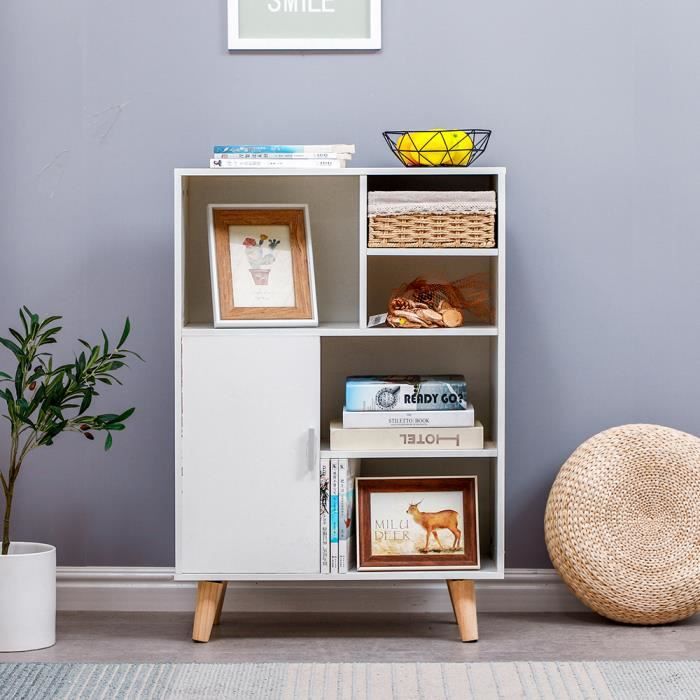 Luxs Multi Espaces Bibliotheque Meuble Etagere De Rangemen