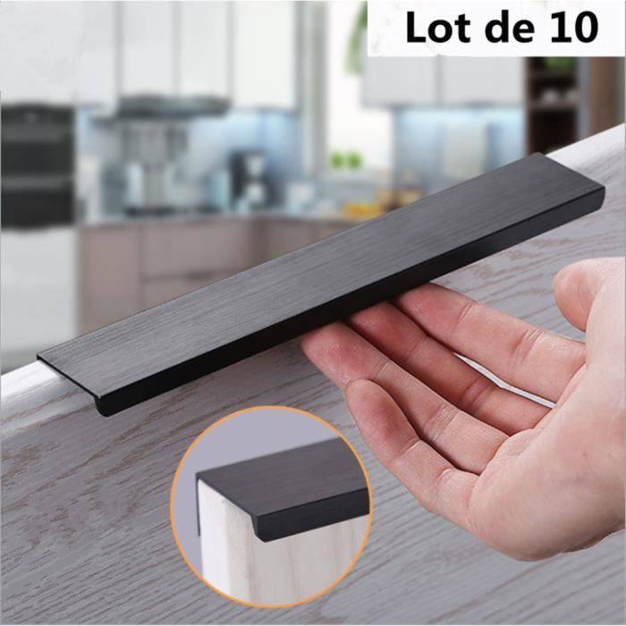 Design Poignee De Meuble Aspect D Acier Affine 120 Mm Poignee D
