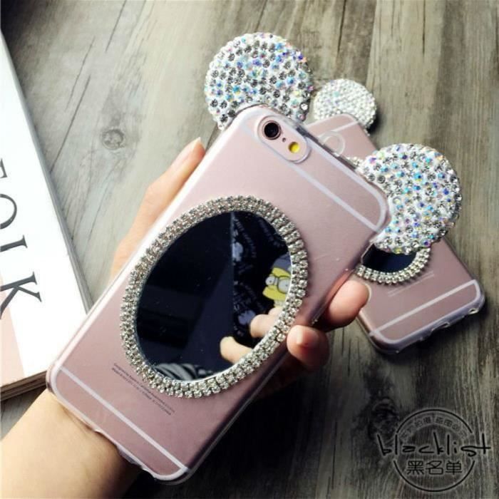 coque iphone 7 plus avec miroir