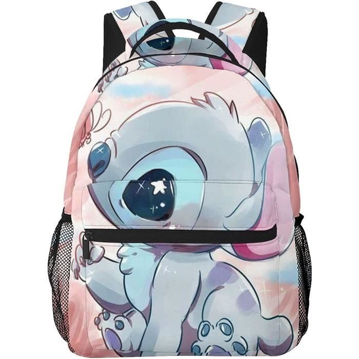 Cartable Stitch Sac A Dos Stitch étudiant Cartable étudiant Cartable Fille Garçons HSF603 Rose